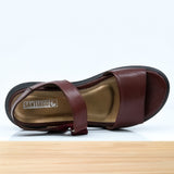 423f Coralia en Cuir Bordeaux
