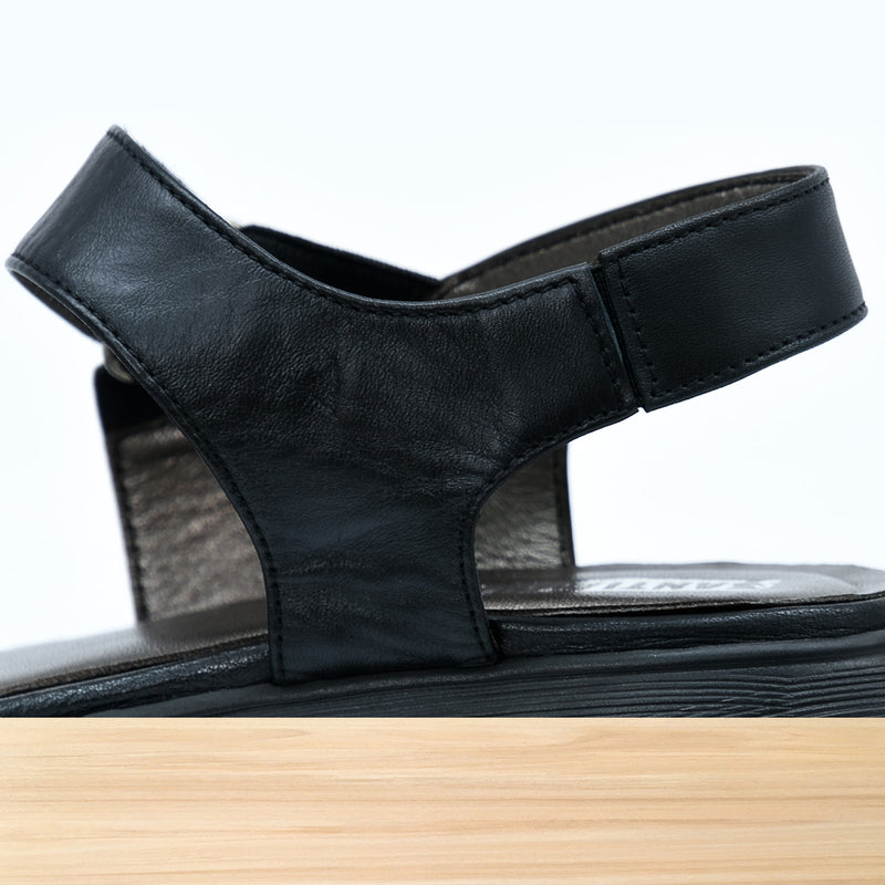 423f Coralia en Cuir Noir