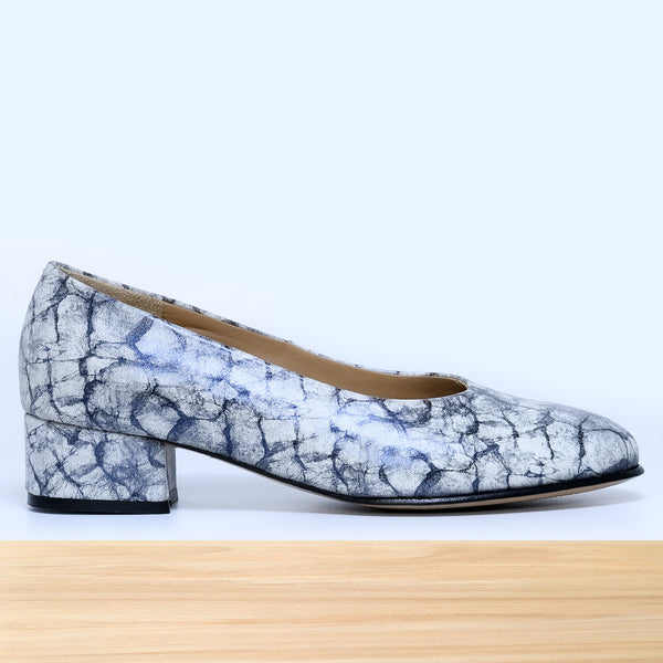 250 Dolly Cuir Glacier Bleu