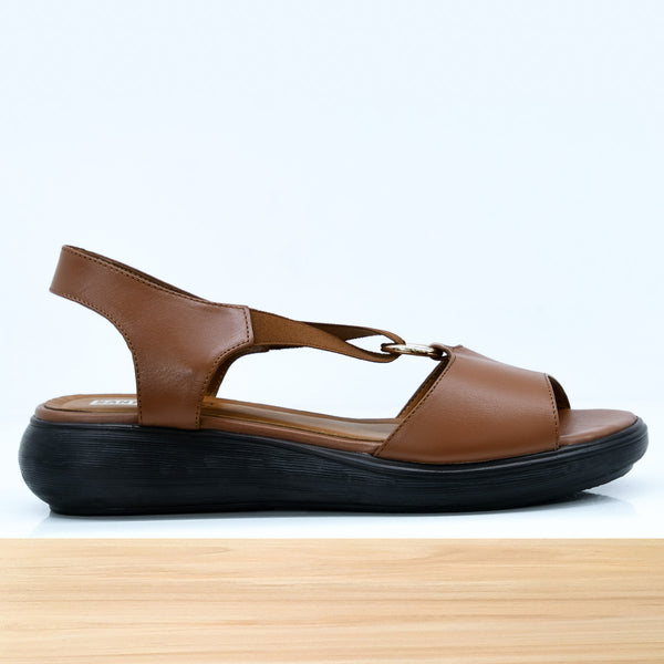 573F Donila en Cuir Camel
