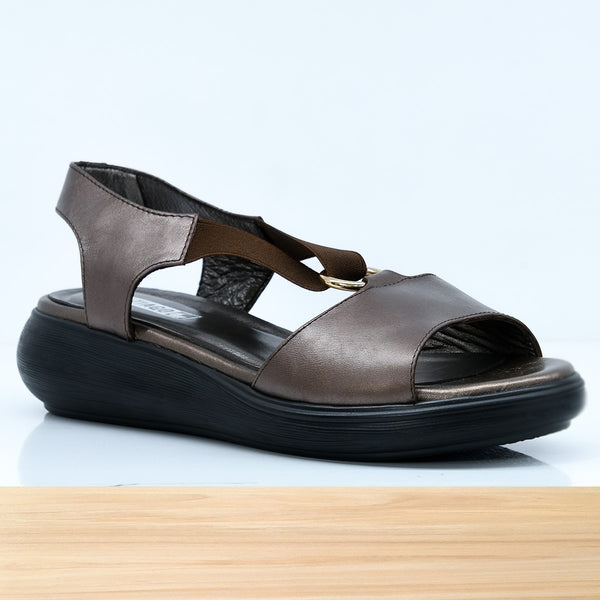 573F Donila en Cuir Métallisé