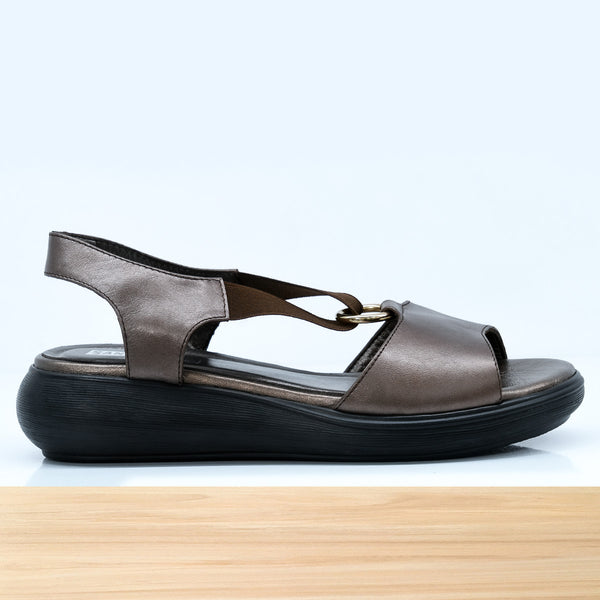 573F Donila en Cuir Métallisé