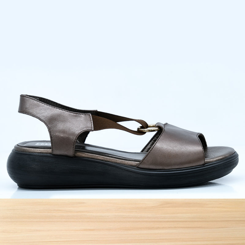 573F Donila en Cuir Métallisé