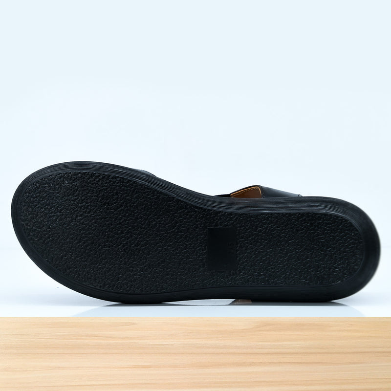 573F Donila en Cuir Noir