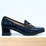 719F Emlys Cuir Bleu Nuit