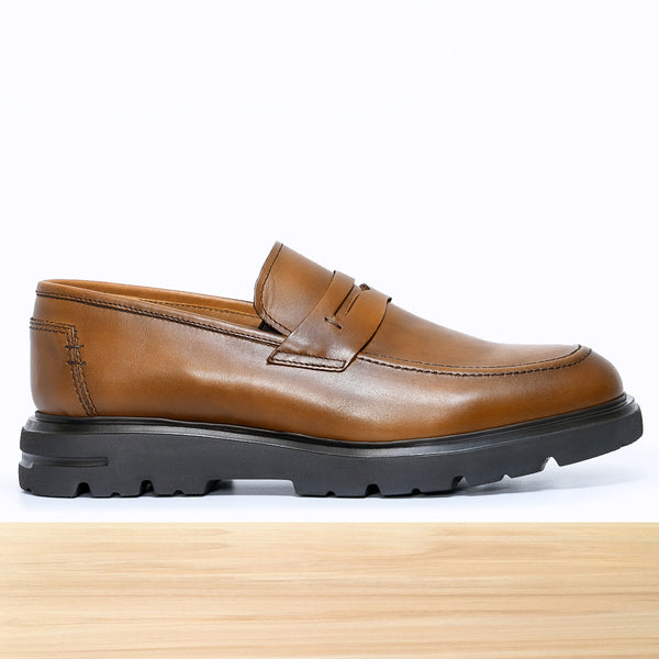 0671 FELONY Cuir Camel