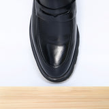 0671 FELONY Cuir noir