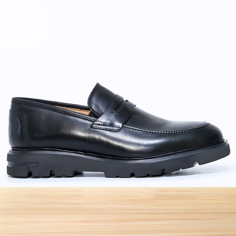 0671 FELONY Cuir noir