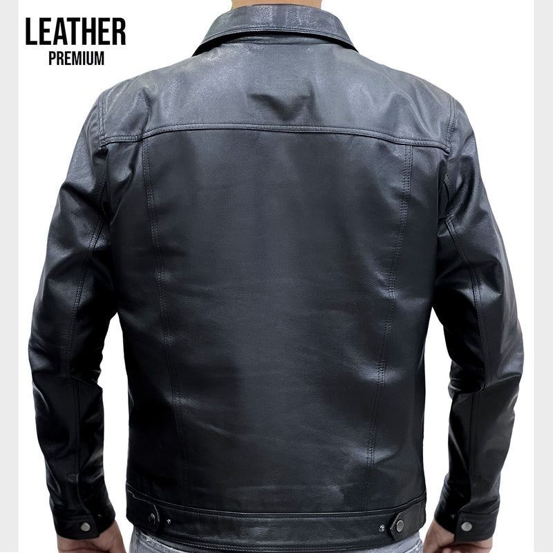 Ferano | Jacket Cuir Noir