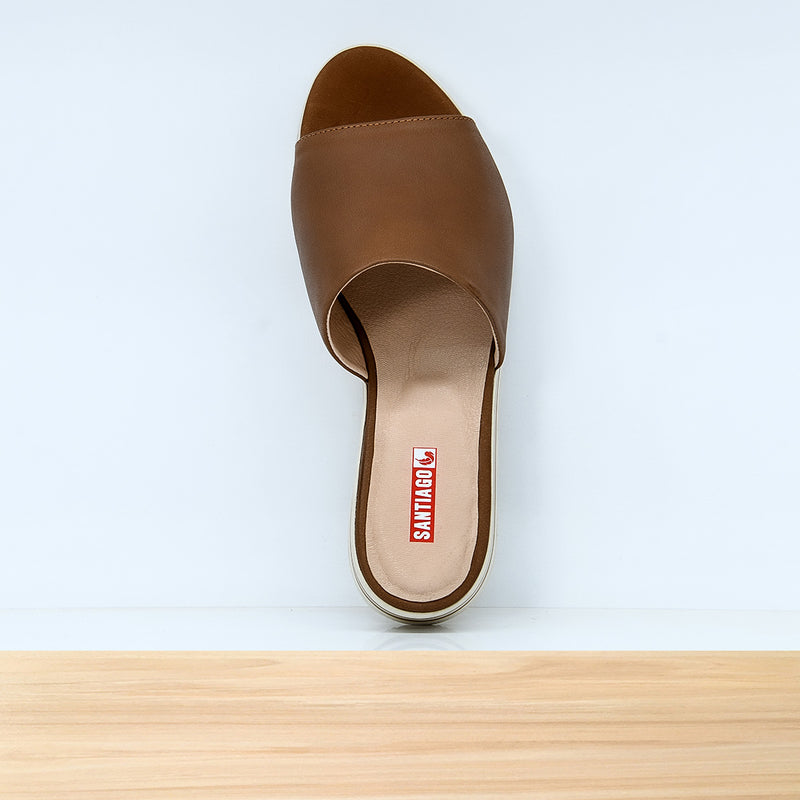 950F Flor en Cuir Camel