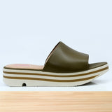 950F Flor en Cuir Kaki
