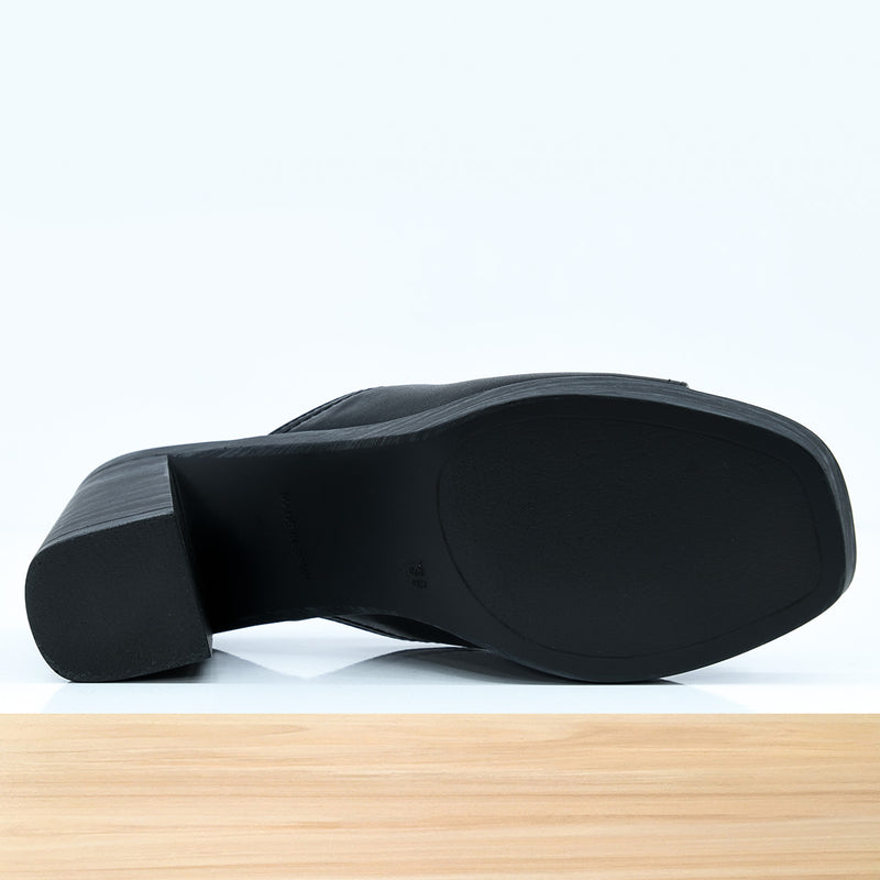 728f Kalie en Cuir Noir