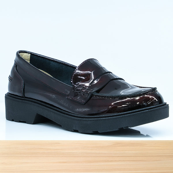 921F Kliss Cuir Bordeaux