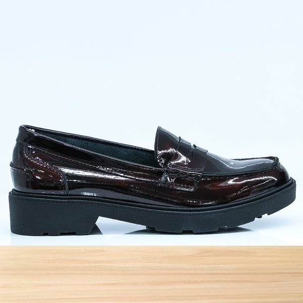 921F Kliss Cuir Bordeaux