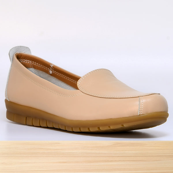 002F Ladii Cuir Beige