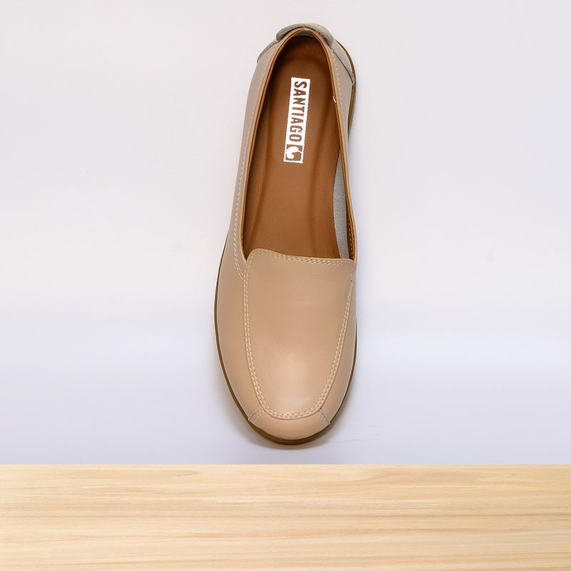 002F Ladii Cuir Beige