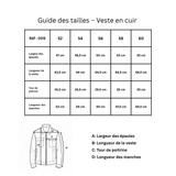 009 Verno Jacket Cuir Noir