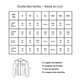 212 Galvino Jacket Cuir Bleu