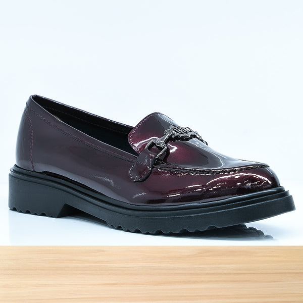 601F Lodie Cuir Bordeaux