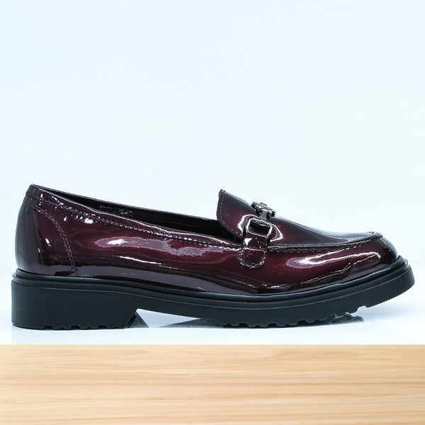 601F Lodie Cuir Bordeaux