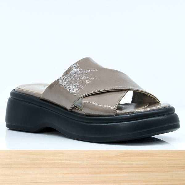 999f Luva en Cuir Taupe