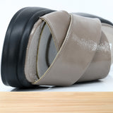 999f Luva en Cuir Taupe