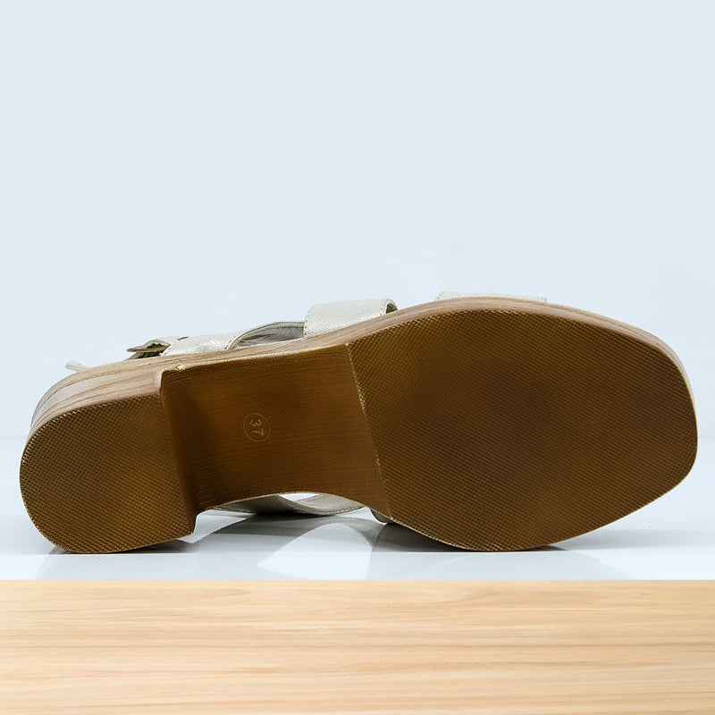 374F Luzia Cuir Argenté