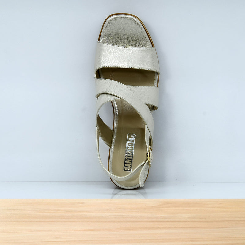 374F Luzia Cuir Argenté