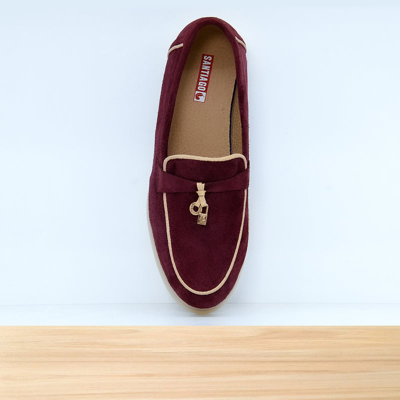 428f Milva Cuir Bordeaux
