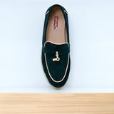 428f Milva Cuir Vert-Royal