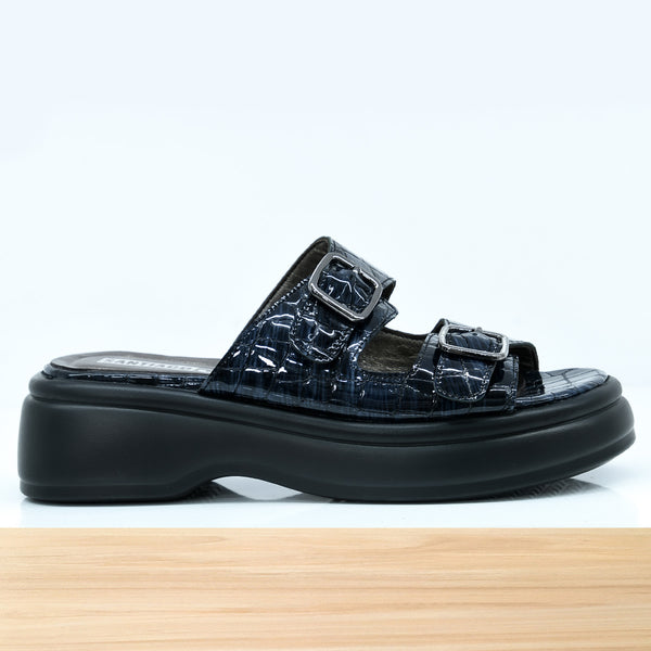 1000f Mira en Cuir Bleu