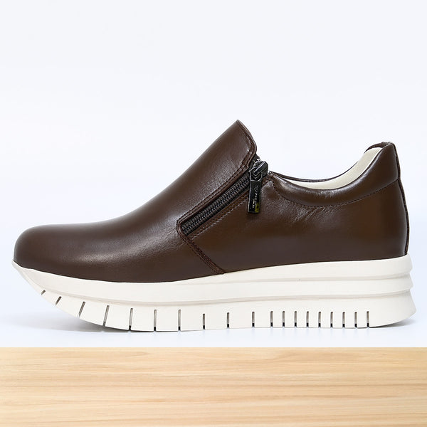 227 Mirro Cuir Marrron