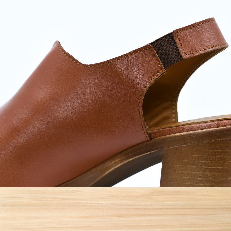 396F Mobella en Cuir Camel
