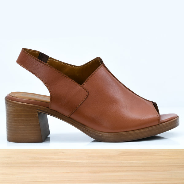 396F Mobella en Cuir Camel