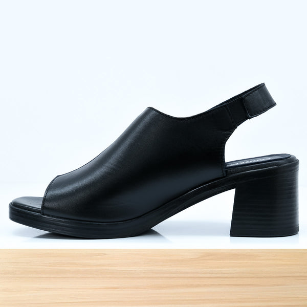 396F Mobella en Cuir Noir