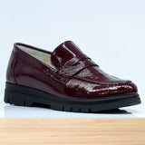 432F Morelia Cuir Bordeaux-D