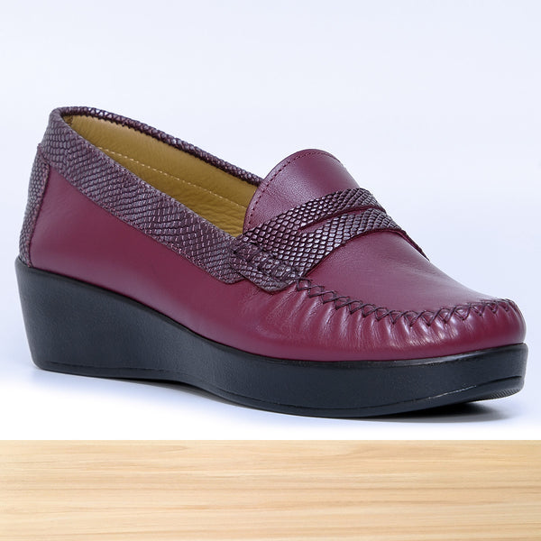 011f Kamita Cuir Grenat