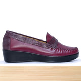 011f Kamita Cuir Grenat