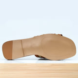 415f Orelle en Cuir Camel
