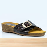 078F Qaria Cuir Bordeaux
