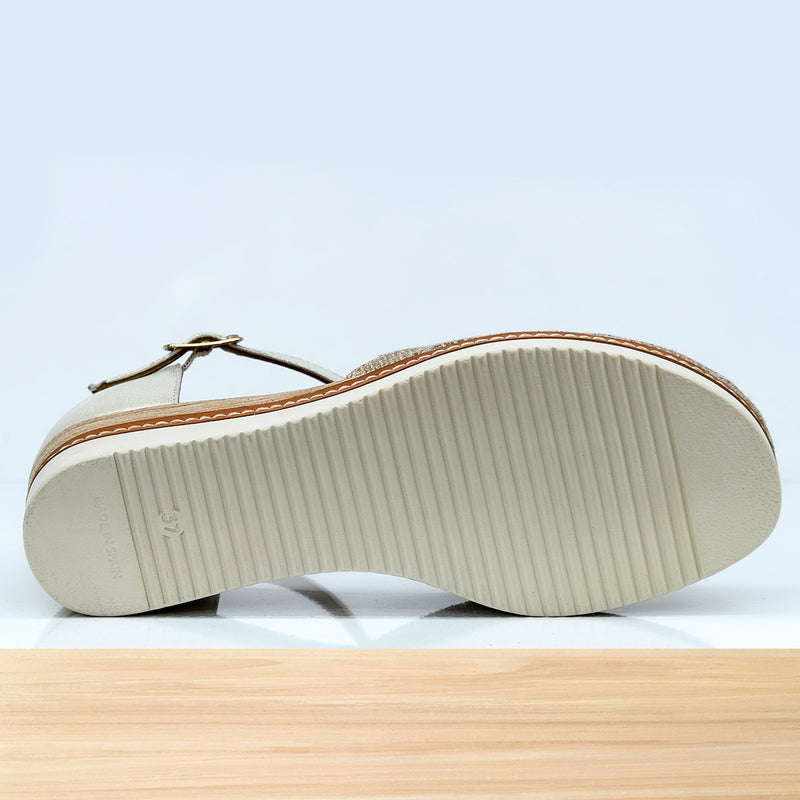 Rovia en Cuir Beige