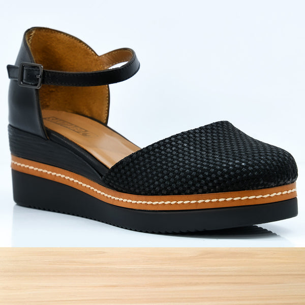 Rovia en Cuir Noir