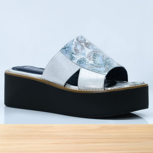 073F Sandory Cuir Bleu