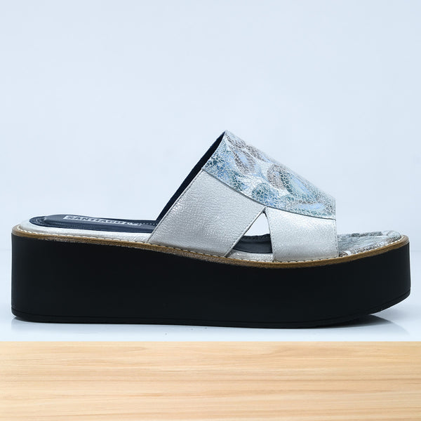073F Sandory Cuir Bleu