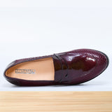 144f SYLEN cuir Bordeaux