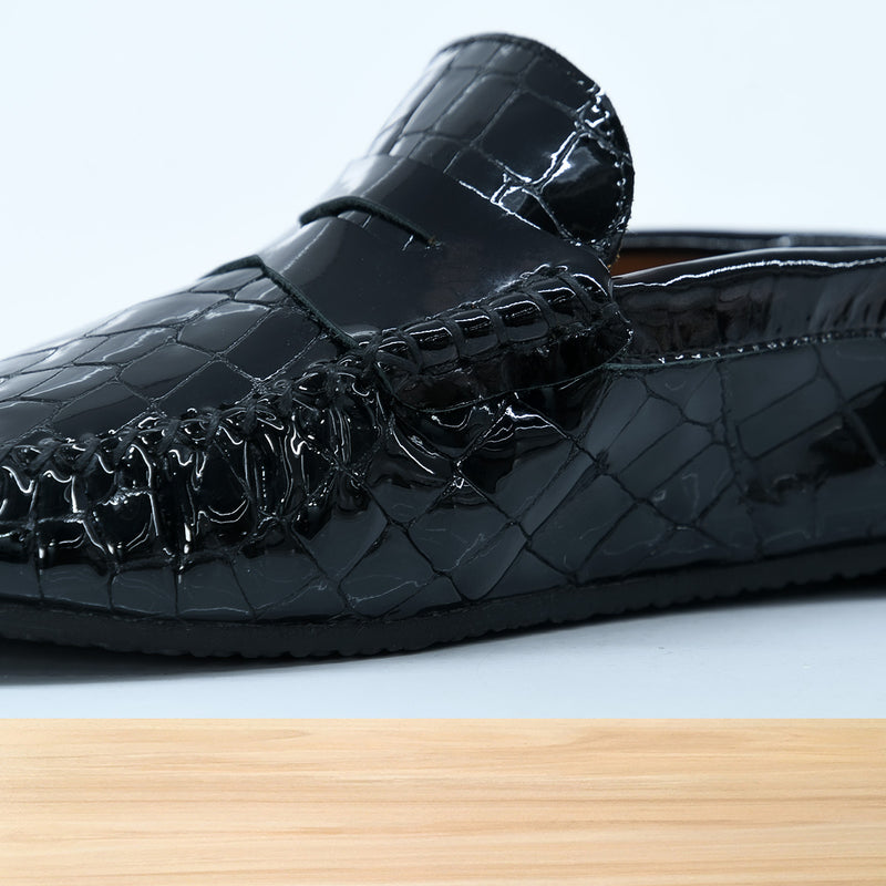 425F Sebria Cuir Noir Croco