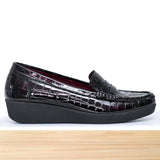 633 Selyna Cuir Bordeaux