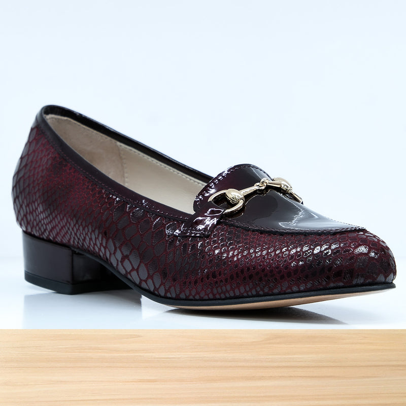 738F Senflo Cuir Bordeaux