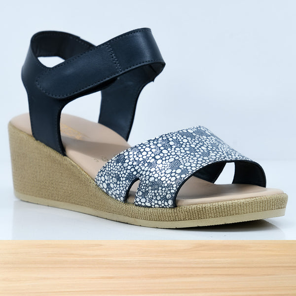 422F Softi Cuir Bleu