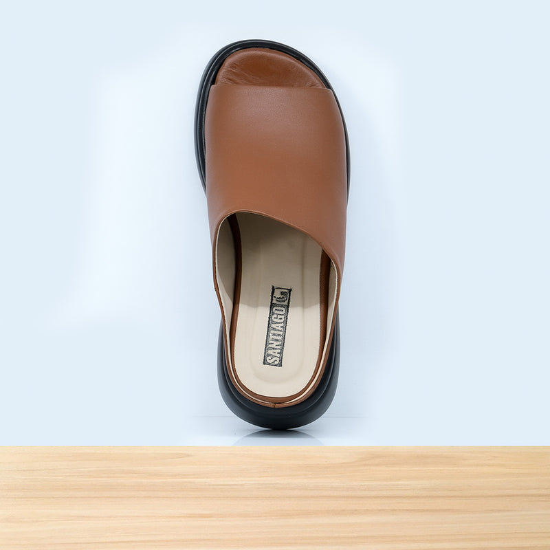 406F Téva Cuir Camel